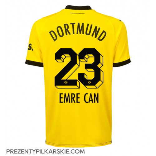 Stroje piłkarskie Borussia Dortmund Emre Can #23 Koszulka Podstawowej 2023-24 Krótki Rękaw